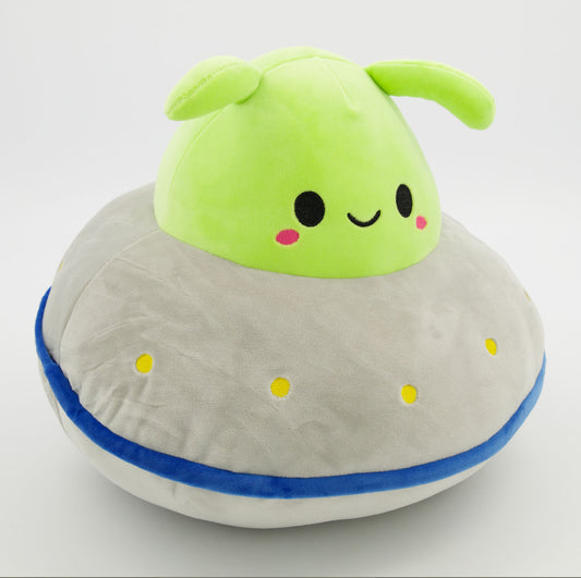 Smoochy Pals UFO Alien Kawaii Plush Soft Toy