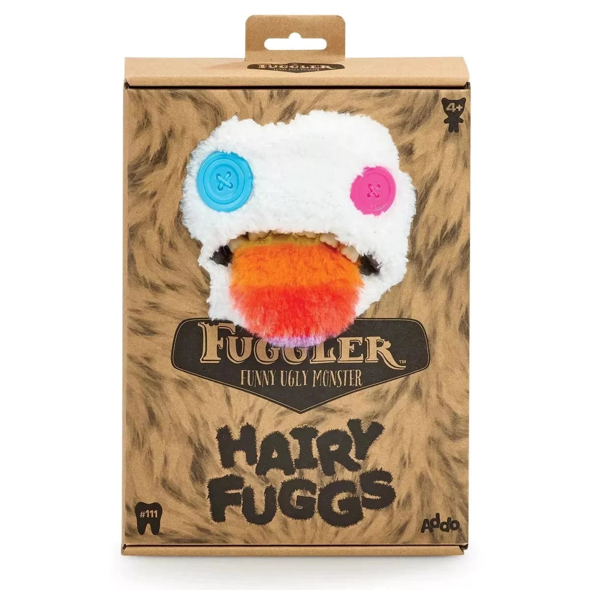 Fuggler Hairy Fugg Fuggler Oogah Boogah Hairy Tongue Funny Ugly Monster Plush Soft Toy (Approx 9 Inch)