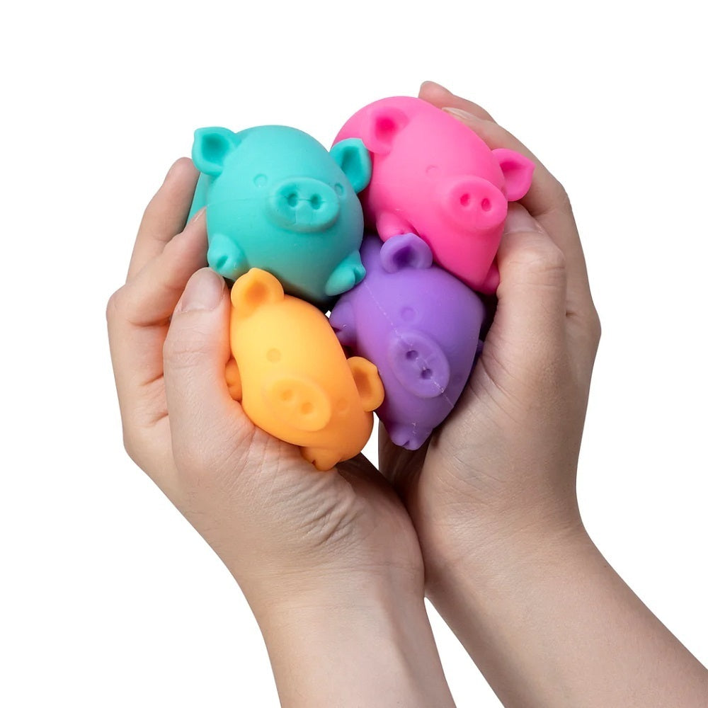 NeeDoh Dig It Pig Fidget Toy (x1 Supplied - Colour Selected at Random)