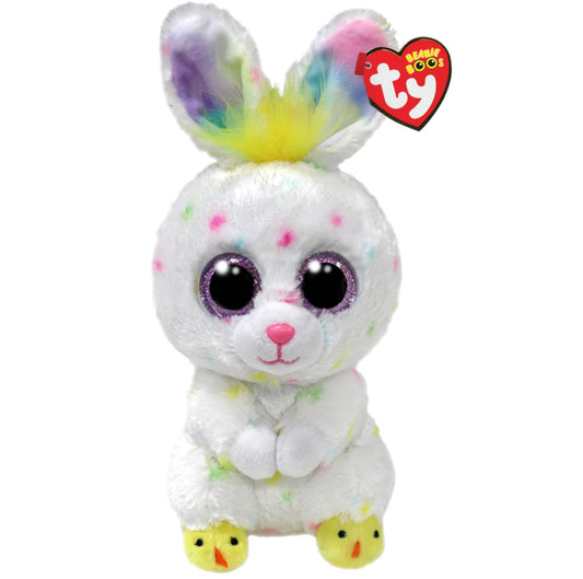 Ty Beanie Boo Dusty the Rabbit 6 Inch Easter Plush Soft Toy