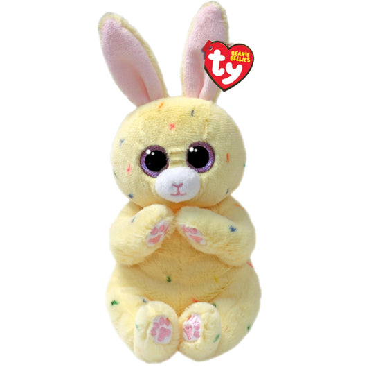 Ty Beanie Bellies Cream the Bunny 6 Inch Easter Plush Soft Toy