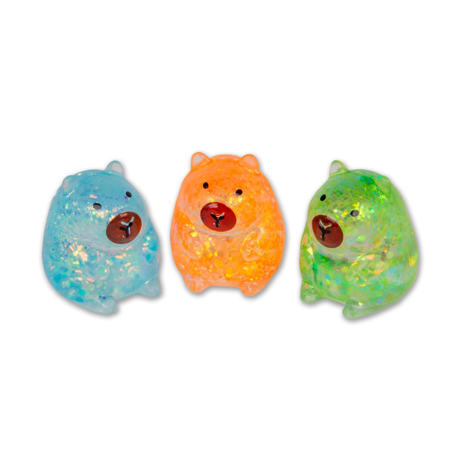 Scrunchems Mini Sugar Capybaras Fidget Toys (3 Pack)