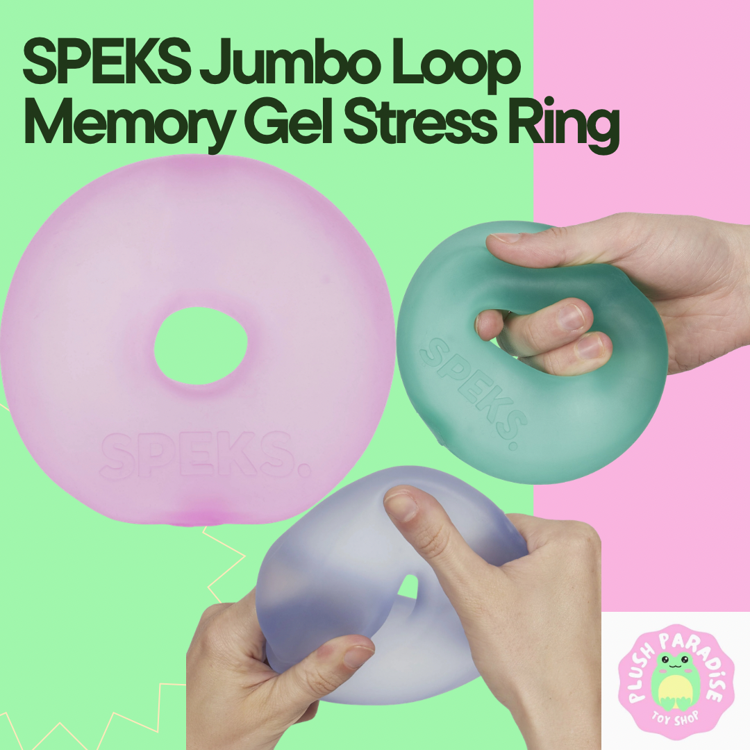 Gump Jumbo Loop The Memory Gel Stress Ring Fidget Toy - 9cm (x1 Supplied)