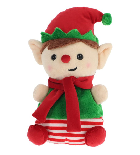 Keel Toys Keeleco 18cm Christmas Friends Elf Plush Soft Toy