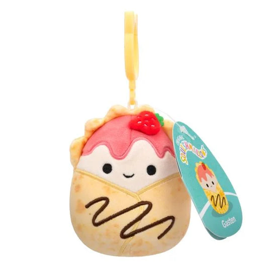 Squishmallows - Gasten the Crepe 3.5 Inch Clip On Keychain