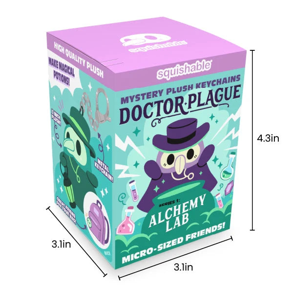 Squishable Doctor Plague Micro Blind Box Series 1: Alchemy Lab (x1 Box Supplied)
