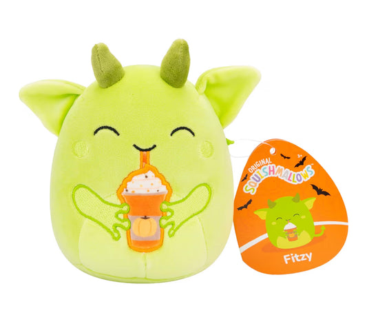 Squishmallows Fitzy the Goblin 5 Inch Halloween Small Plush Soft Toy