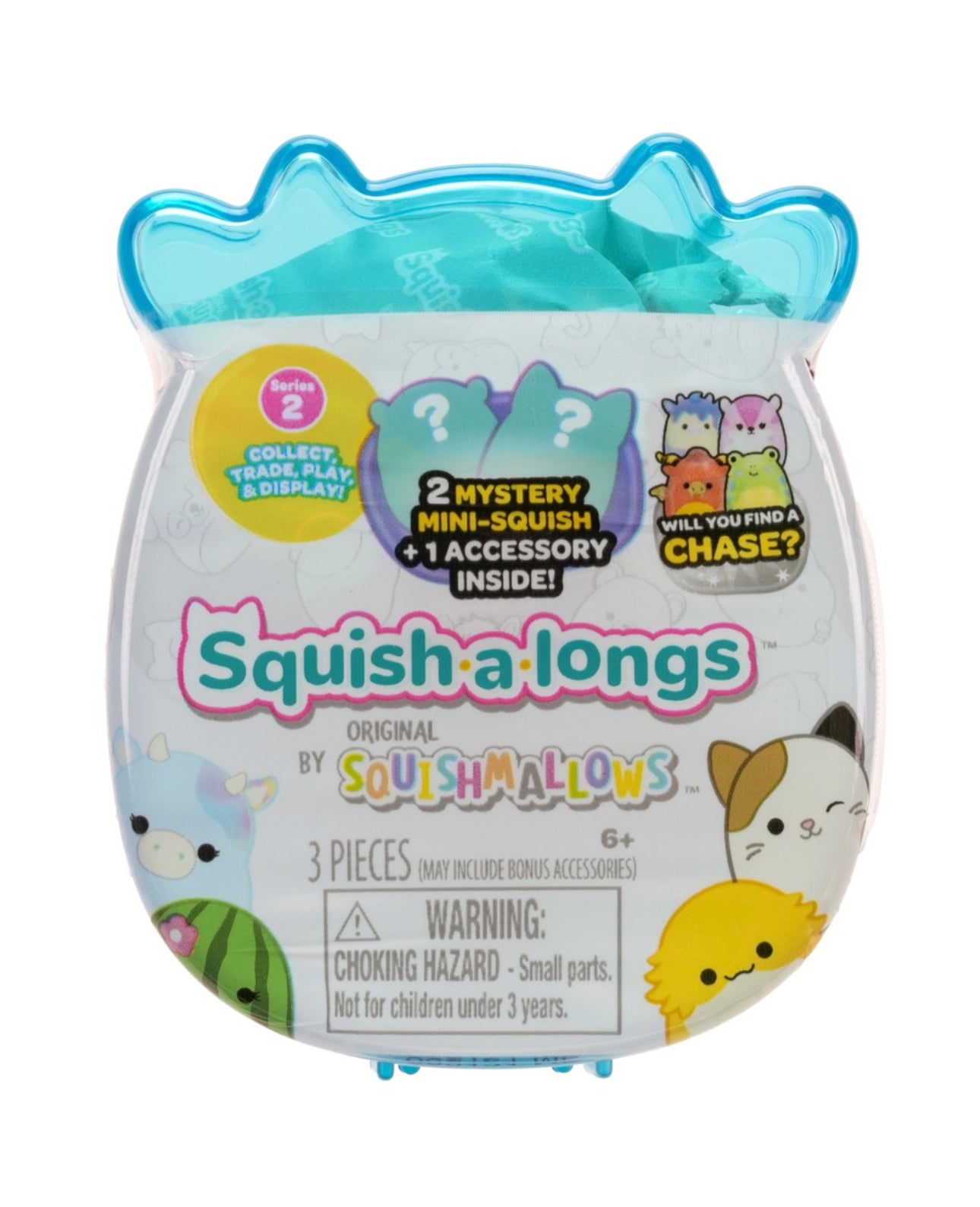 Squish-A-Longs by Original Squishmallows Series 2 Blinds (x1 Pack Supplied)