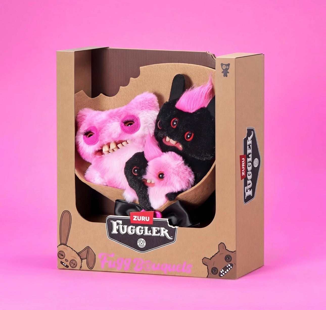 Fuggler Fugg Plush Bouquet By ZURU Munch Munch, Reek-o & Munch-o