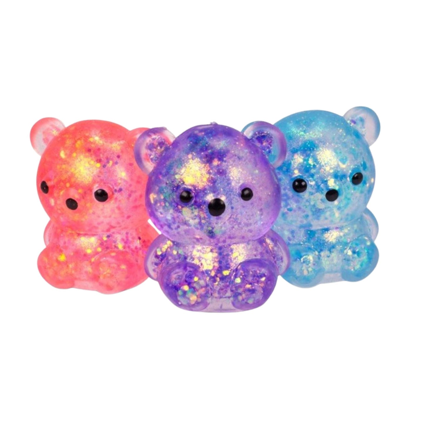 Scrunchems Mini Sugar Diddy Bears Fidget Toys (3 Pack)