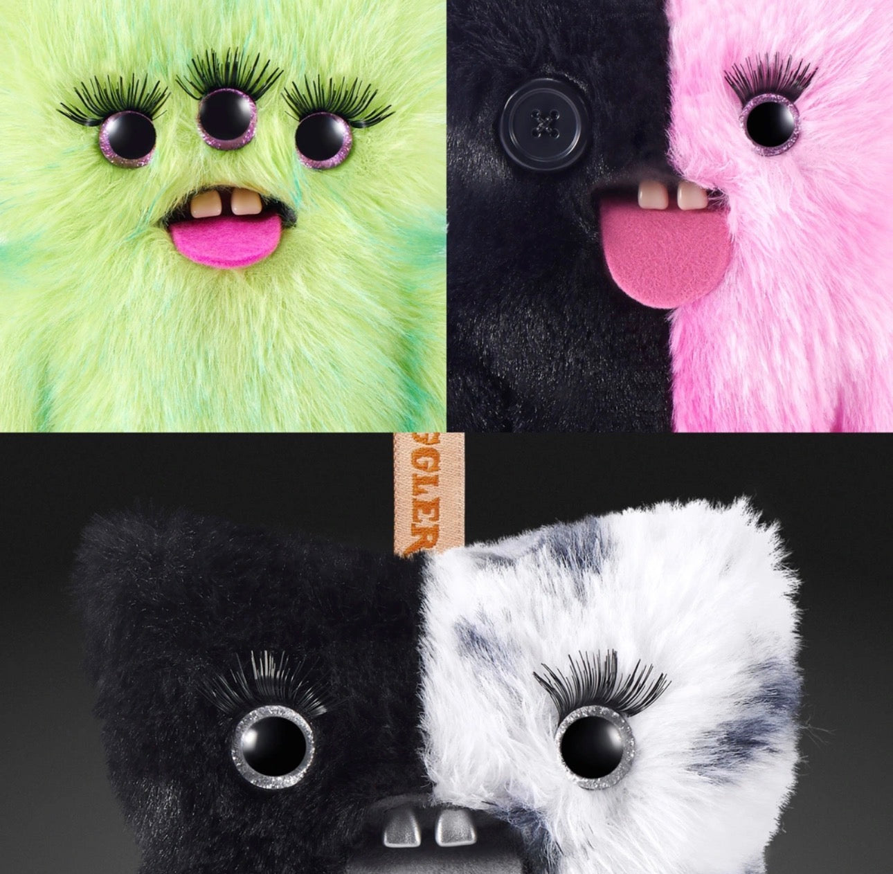 Fuggler by ZURU Baby Baddies Plush Bag Charms Mystery Box (x1 Supplied)