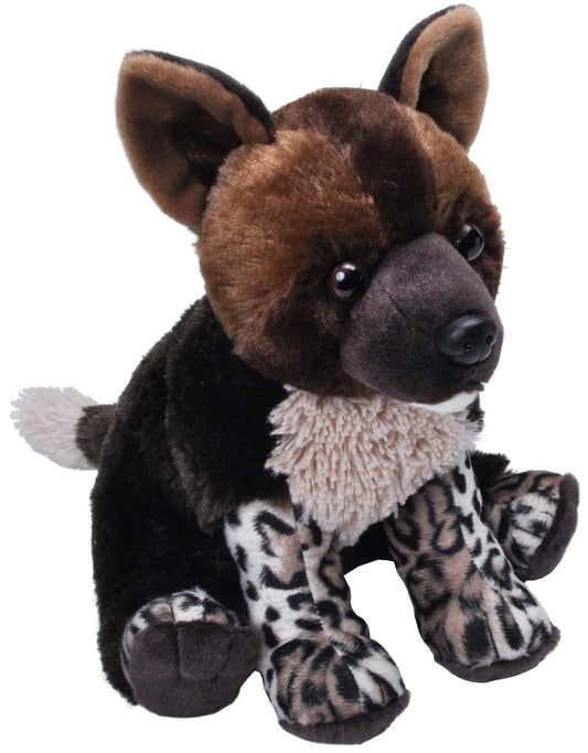 Wild Republic Cuddlekins Wild Dog Pup 12 Inch Soft Plush Toy