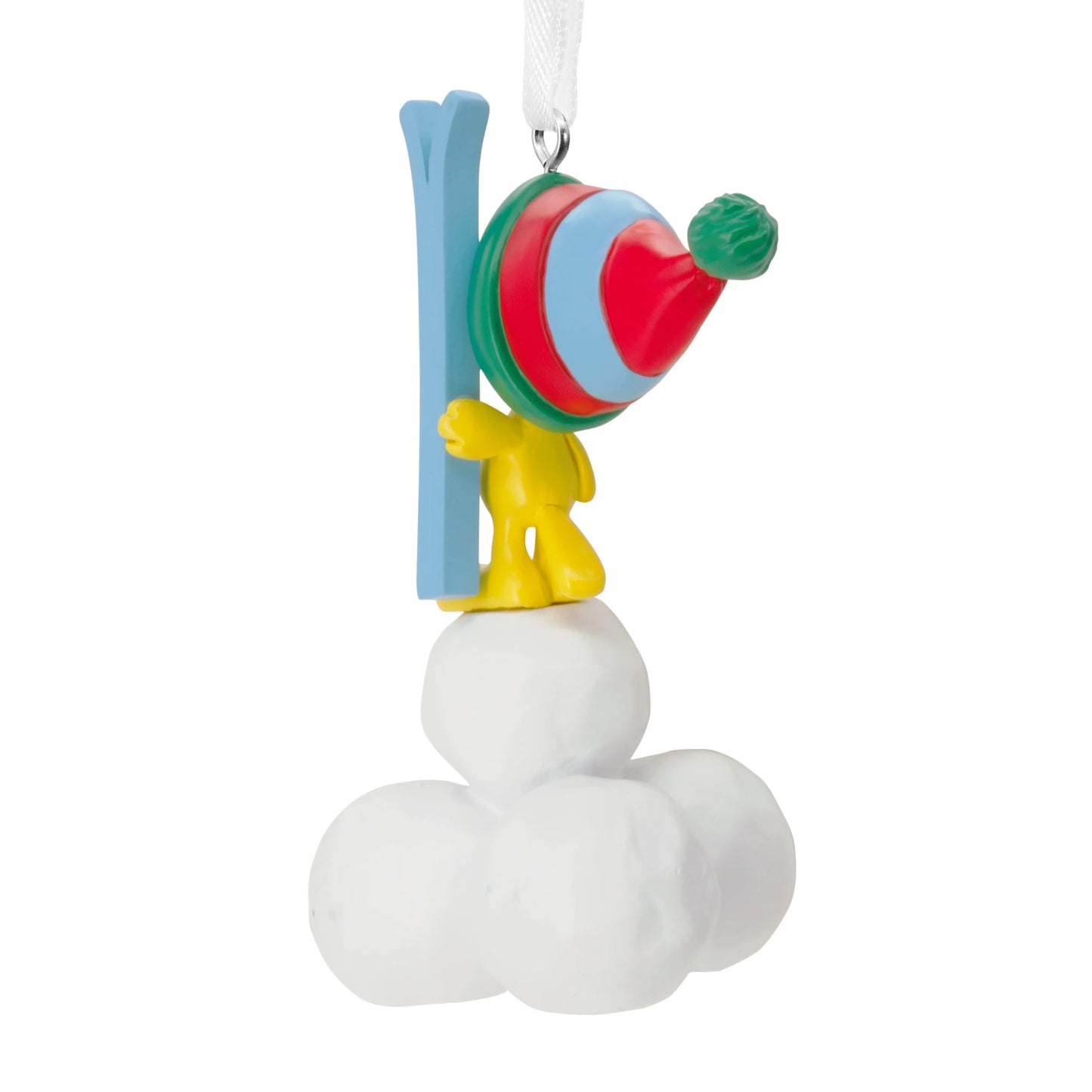 Hallmark Collectable PEANUTS™ Christmas - WOODSTOCK with Snowballs Ornament