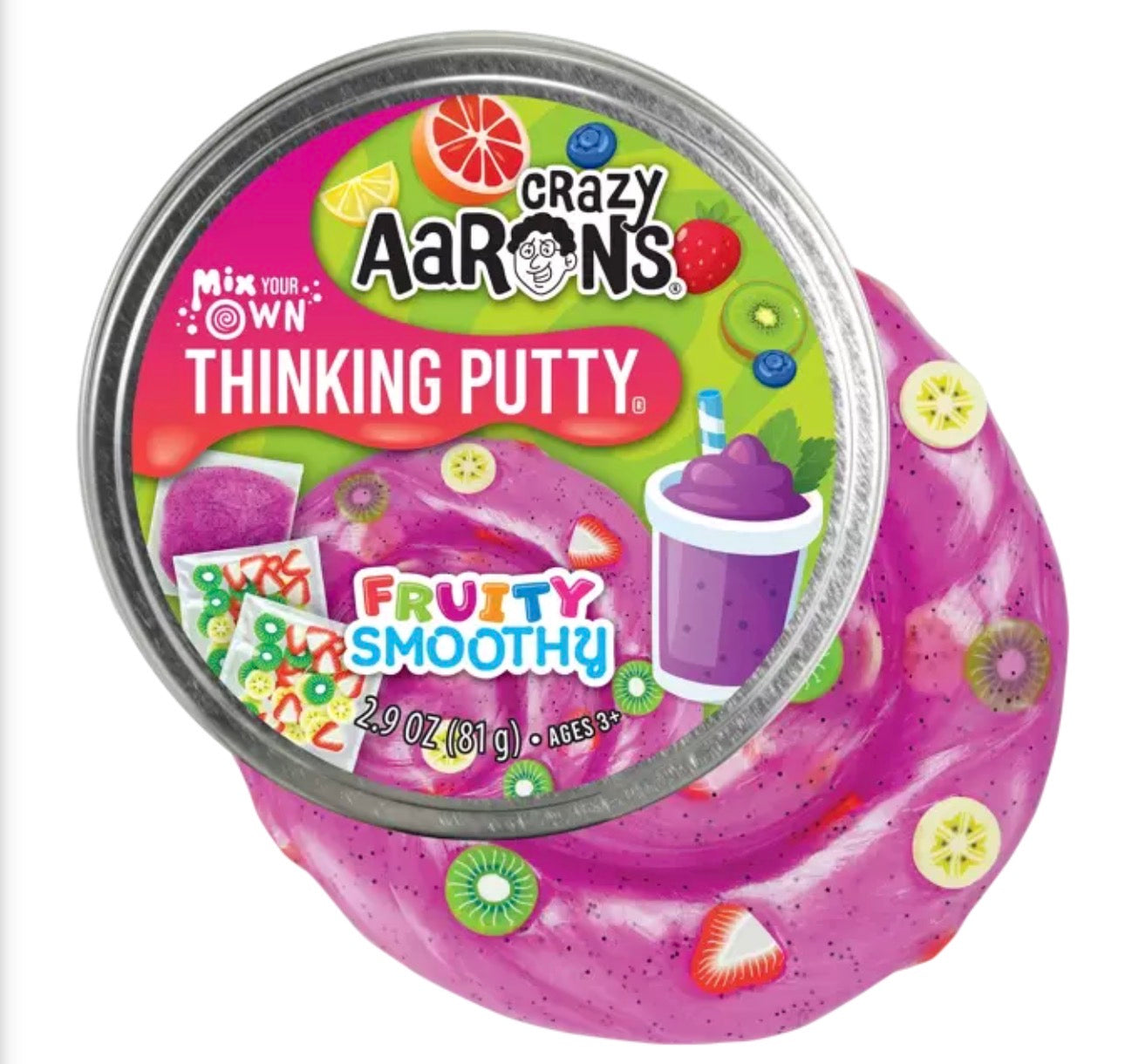 Crazy Aaron’s Fruity Smoothy Thinking Putty (90g)