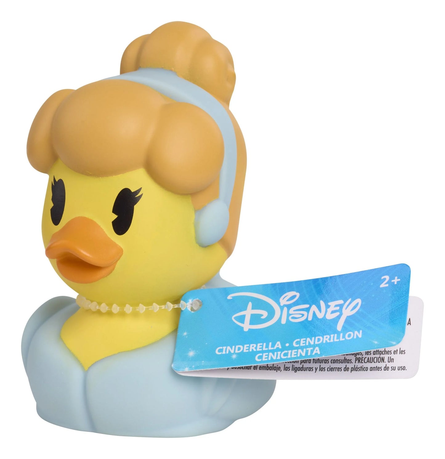 Disney Duckalooz Mini Rubber Duck - Cinderella (x1 Supplied) Approx 7cm