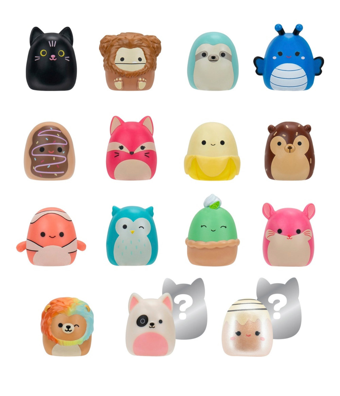 Squishalongs by Squishmallows 14 Pack Wave 1