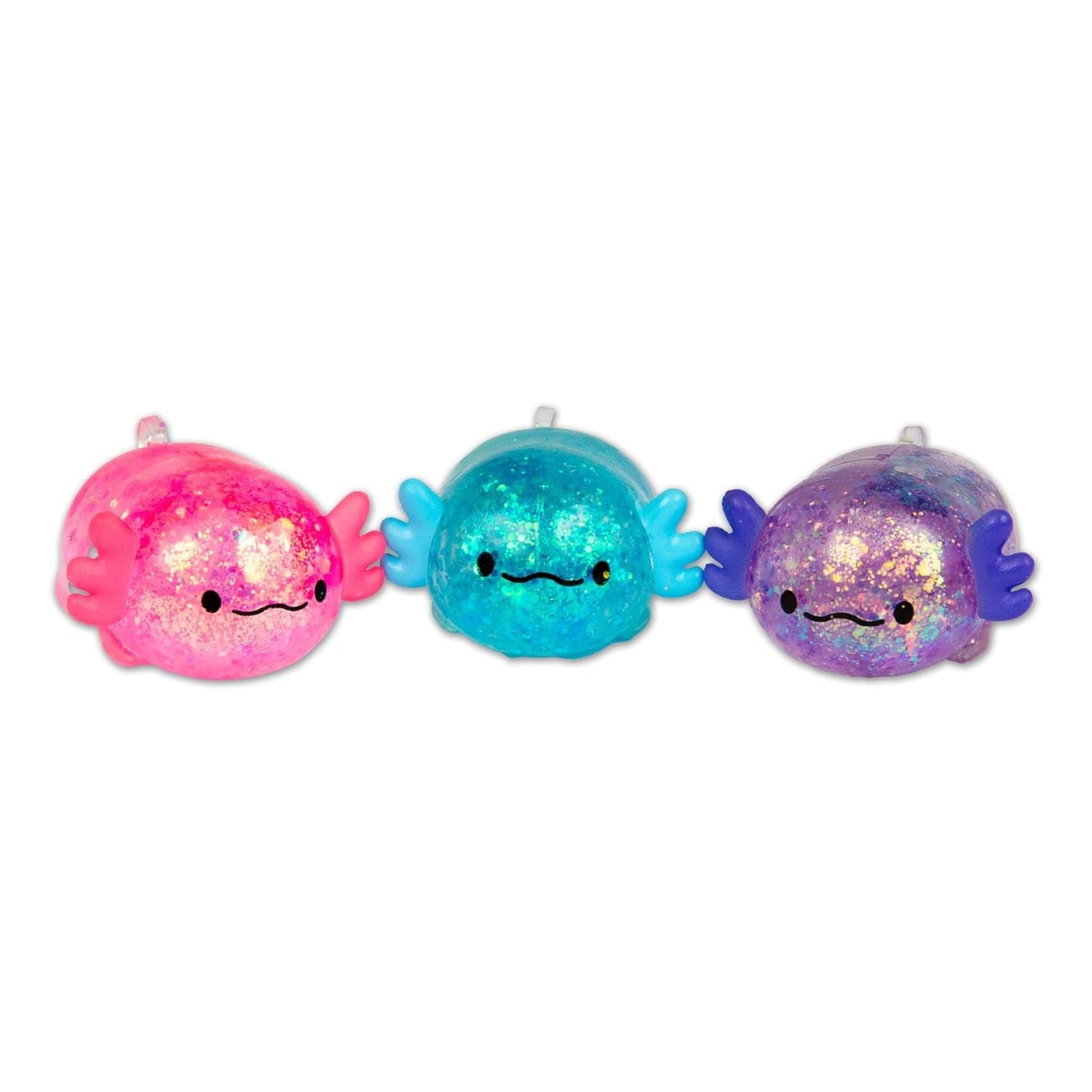 Scrunchems Mini Sugar Axolotls Fidget Toys (3 Pack)