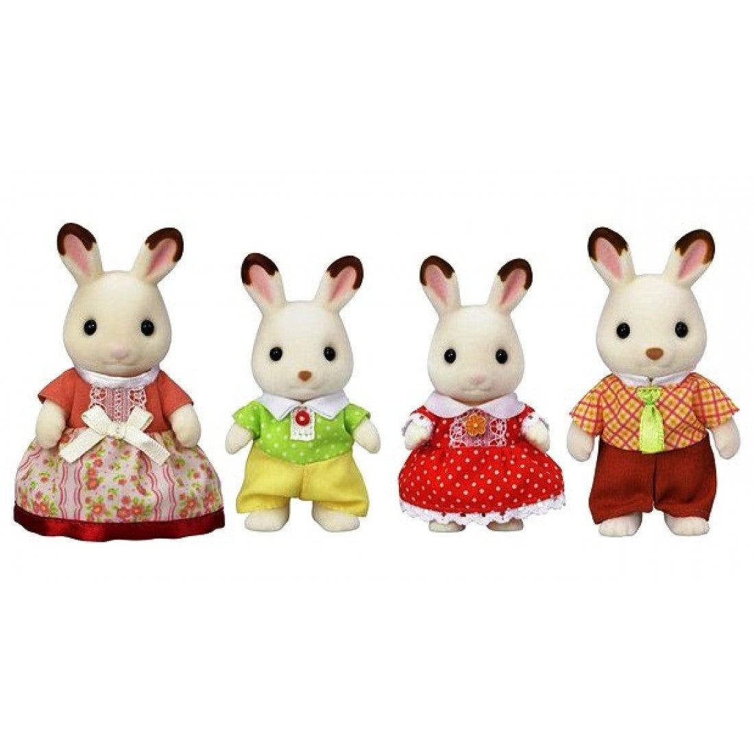 Sylvanian Families Chocolate Rabbit Family