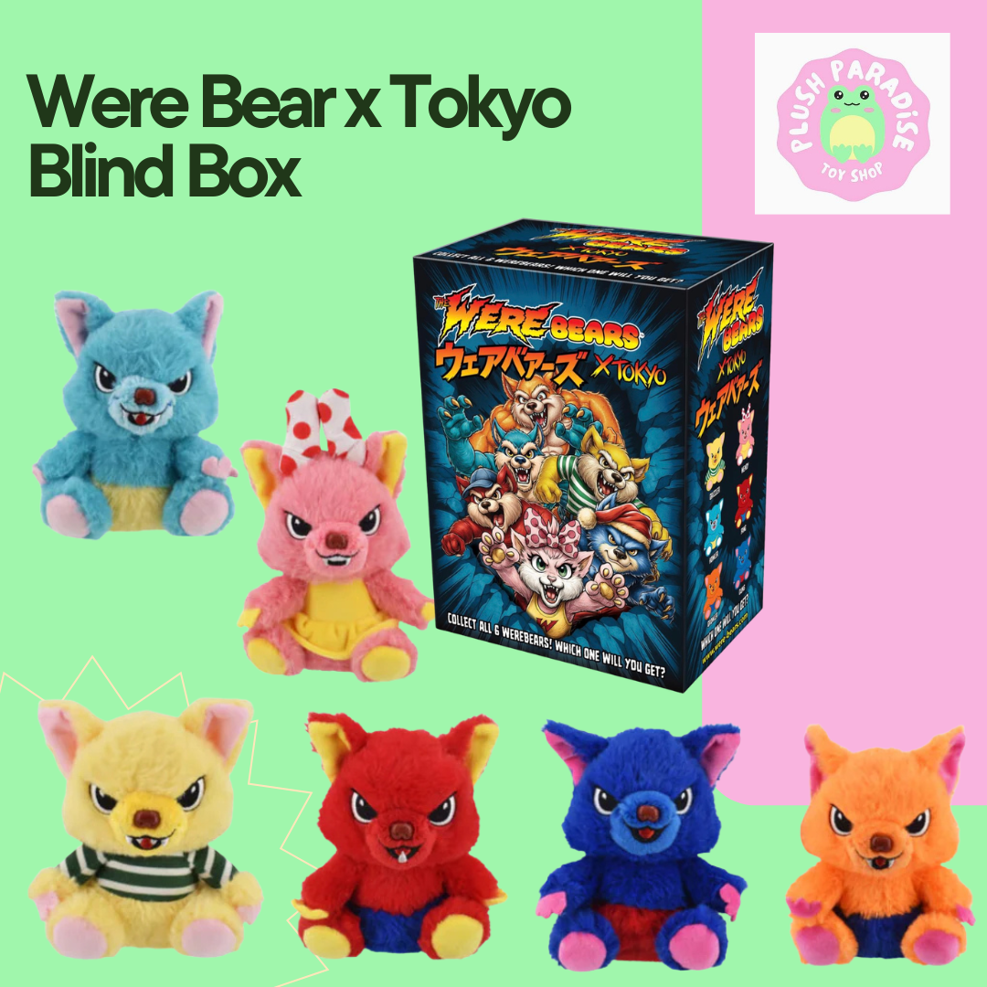 WereBear X Tokyo Plush Blind Box (x1 Supplied) Approx 18cm