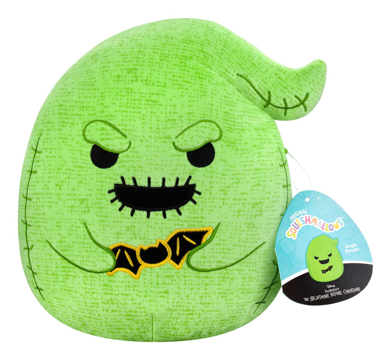 Squishmallows Nightmare Before Christmas Oogie Boogie Holding Bat 8 Inch Halloween Plush Soft Toy