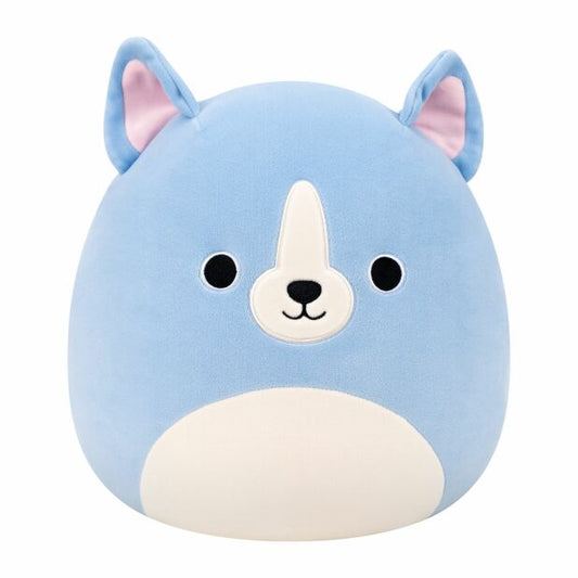 Squishmallows Elias the Blue Boston Terrier Dog 7.5 Inch Plush Soft Toy