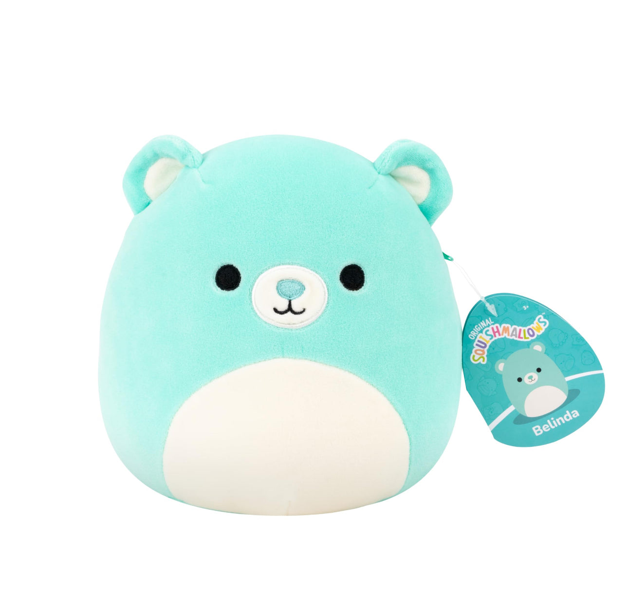 Squishmallows Belinda the Teal Bear 7.5 Inch Plush Soft Toy