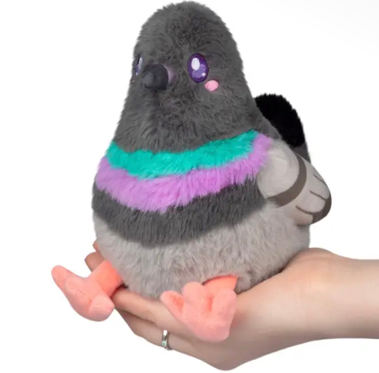 Squishable Pigeon Small Snacker Sized Plush Soft Toy