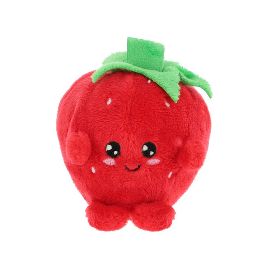 Keel Food Bobballs Strawberry Mini Plush Soft Toy 8cm