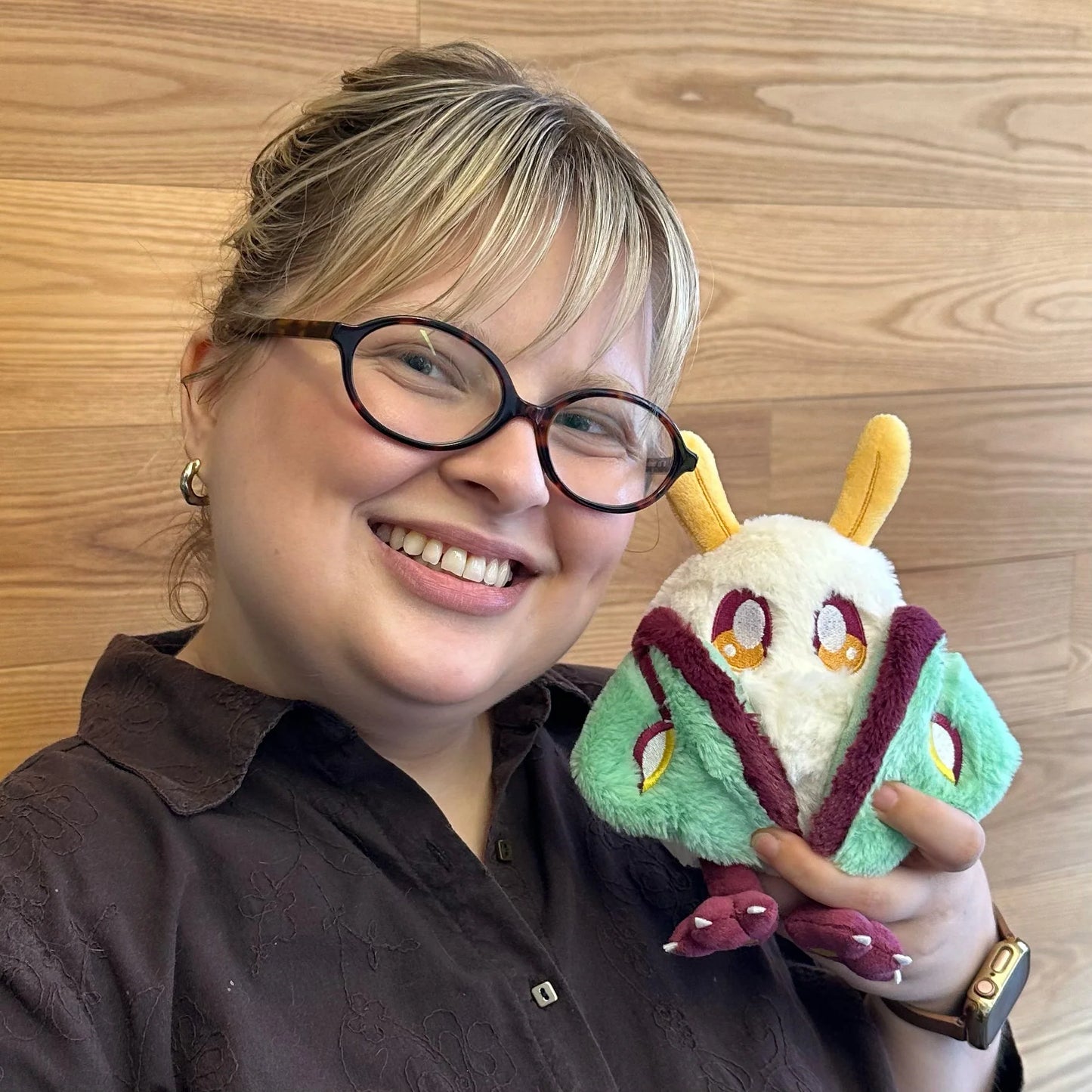 Squishable Alter Egos Series: 21 Luna Mothman Snacker Plush Soft Toy