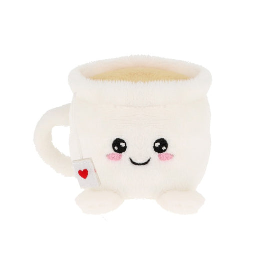 Keel Food Bobballs Cup of Tea Mini Plush Soft Toy 8cm