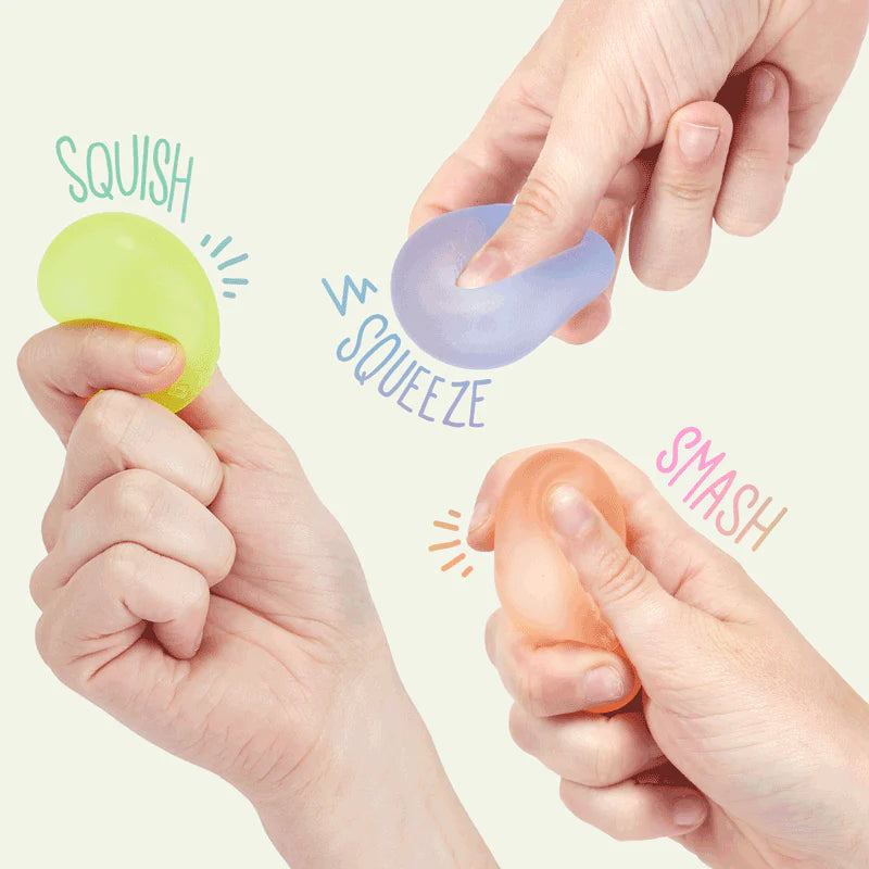 SPEKS Gump Mini Multi Colour Packs - The Memory Gel Stress Ball (6 Pack)