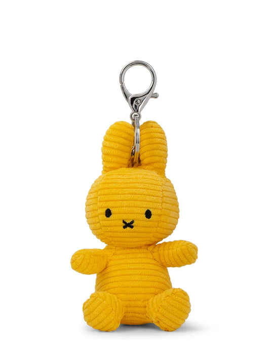 Miffy Yellow Plush Corduroy Keyring 10cm