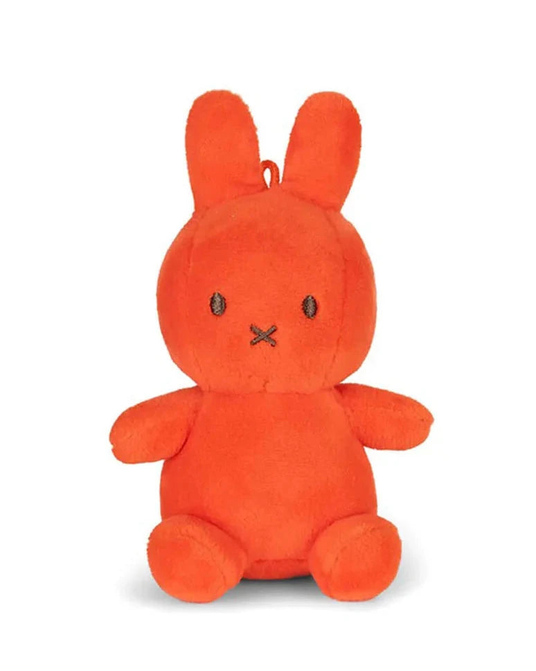 Miffy Lucky Charm Mini Bright Coral Plush Soft Toy in Giftbox 10cm