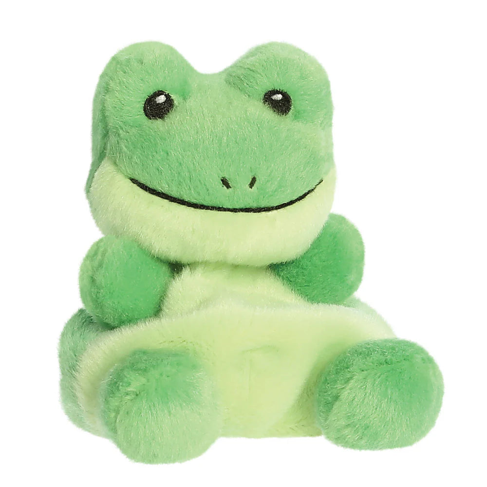 Palm Pals Ribbits Frog 5 Inch Plush Soft Toy