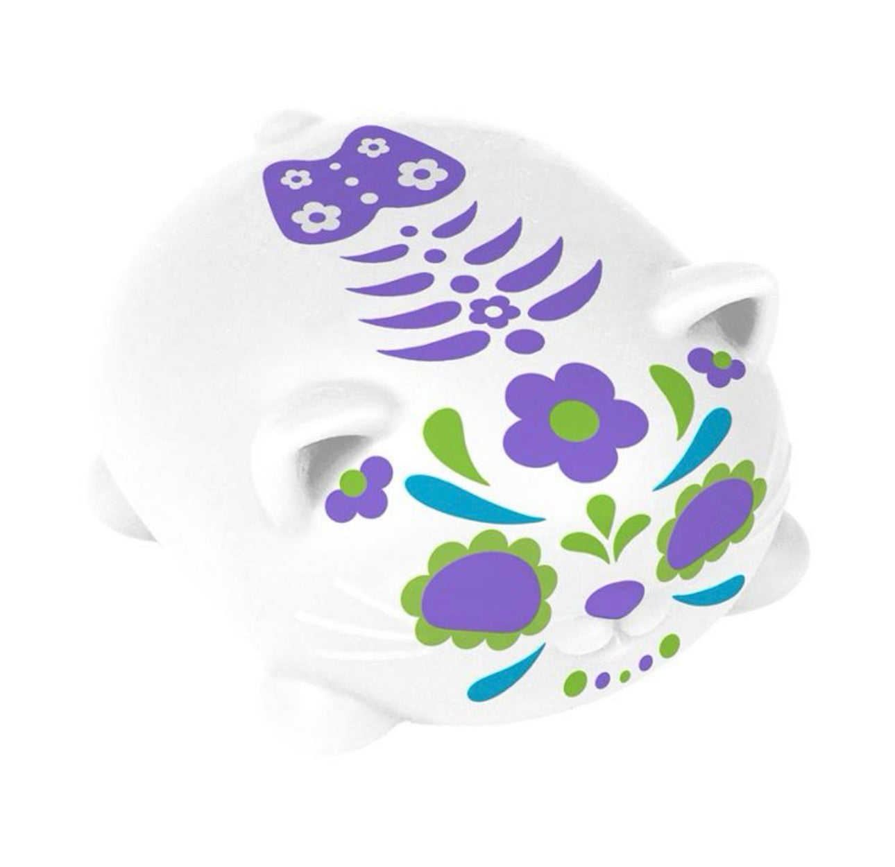 Needoh Sugar Skull Cats Sensory Fidget Toy (x1 Supplied)