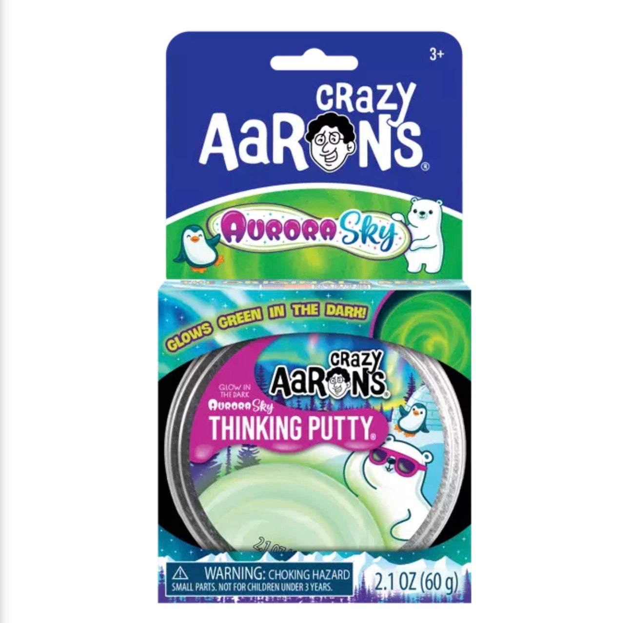 Crazy Aaron’s Aurora Sky Thinking Putty (90g)