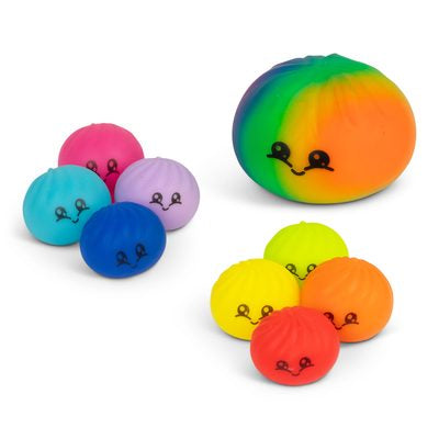 Scrunchems Mega Rainbow Dumpling Fidget Toy Set – 9 Pieces