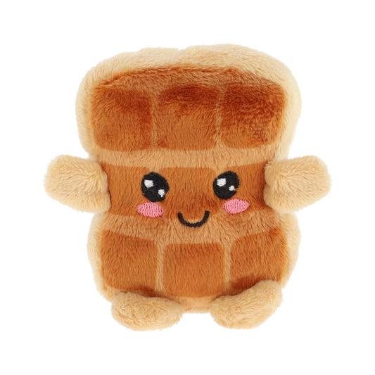 Keel Food Bobballs Waffle Mini Plush Soft Toy 8cm