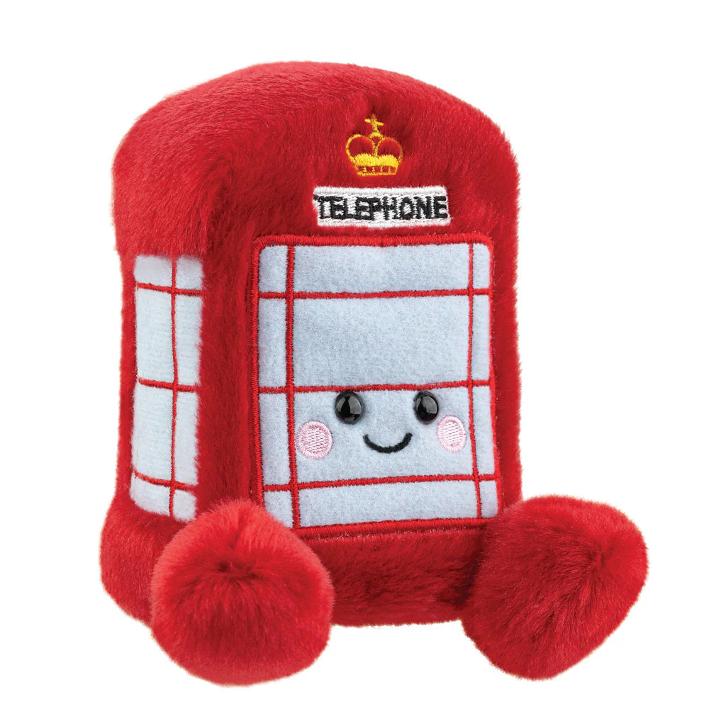 Palm Pals Hattie the Telephone Box 5 Inch Plush Soft Toy