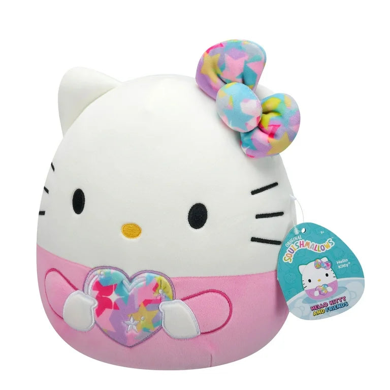 Squishmallows Sanrio Hello Kitty in Star Shine Outfit 10 Inch Plush Soft Toy