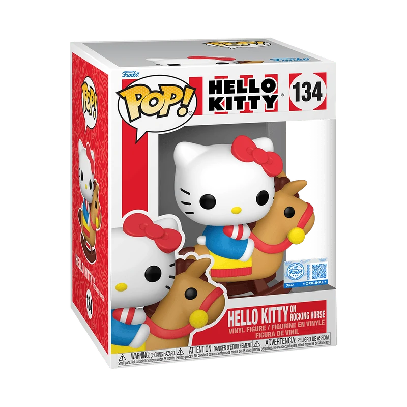 Funko Pop! Pop! Vinyl Figure: Premium Hello Kitty on Rocking Horse 134