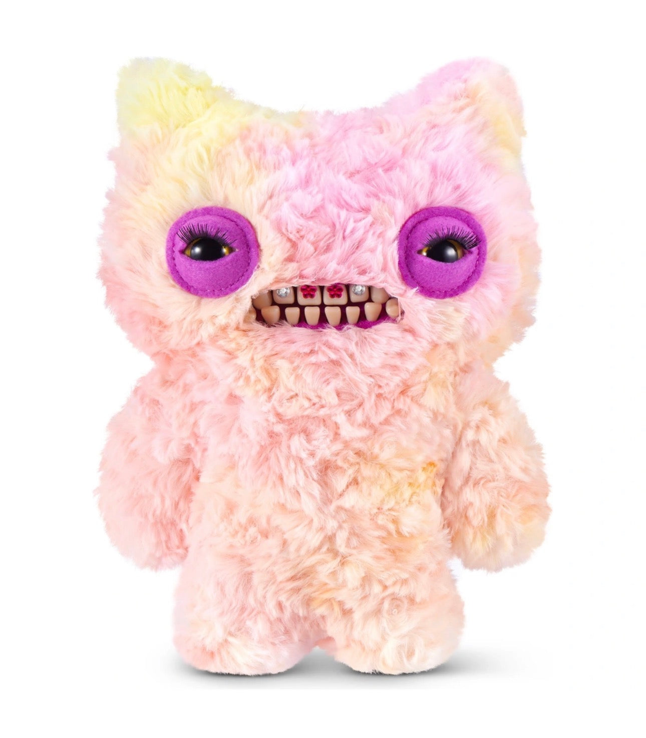 Fuggler Baddies Munch Munch Funny Ugly Monster Plush Soft Toy (Approx 9 Inch)