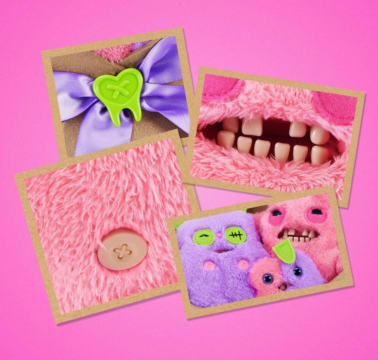Fuggler Fugg Plush Bouquet By ZURU Rabid Rabbit, Sir Nobbynuts & Nobbybits
