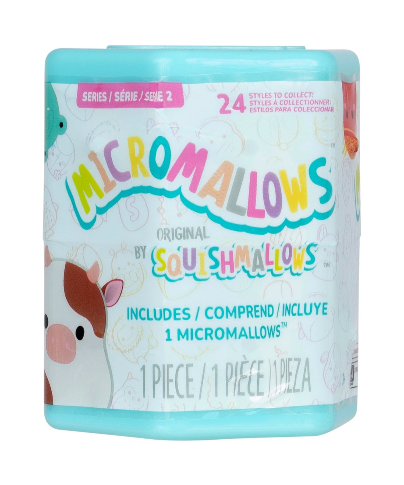 Squishmallows Micromallows 2.5 Inch Blind Series 2 (x1 Capsule Supplied)