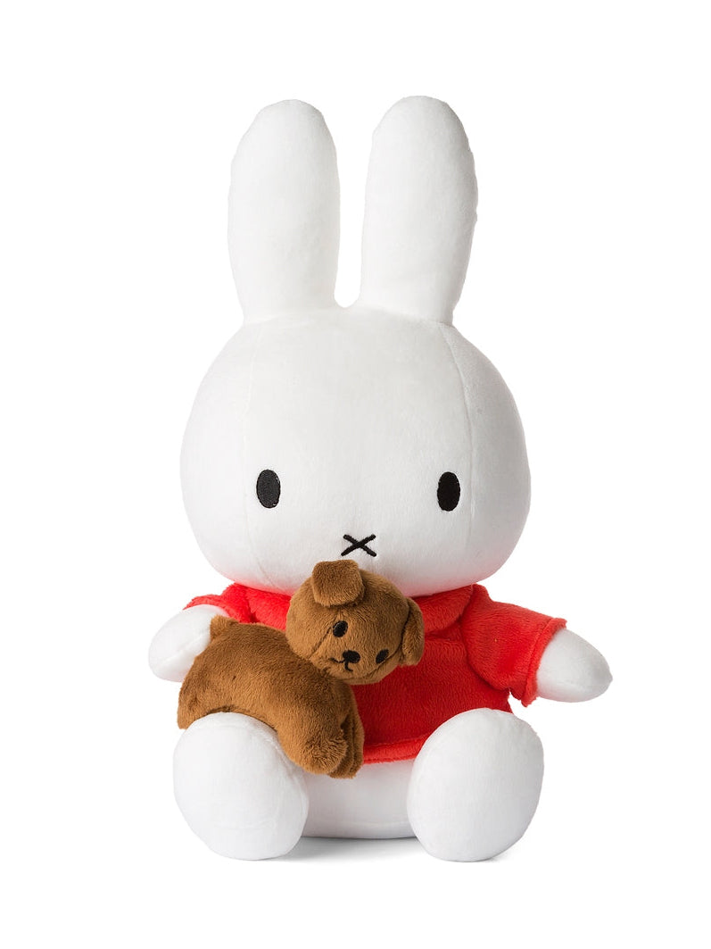 Miffy with Snuffy Sitting 33cm Plush Soft Toy