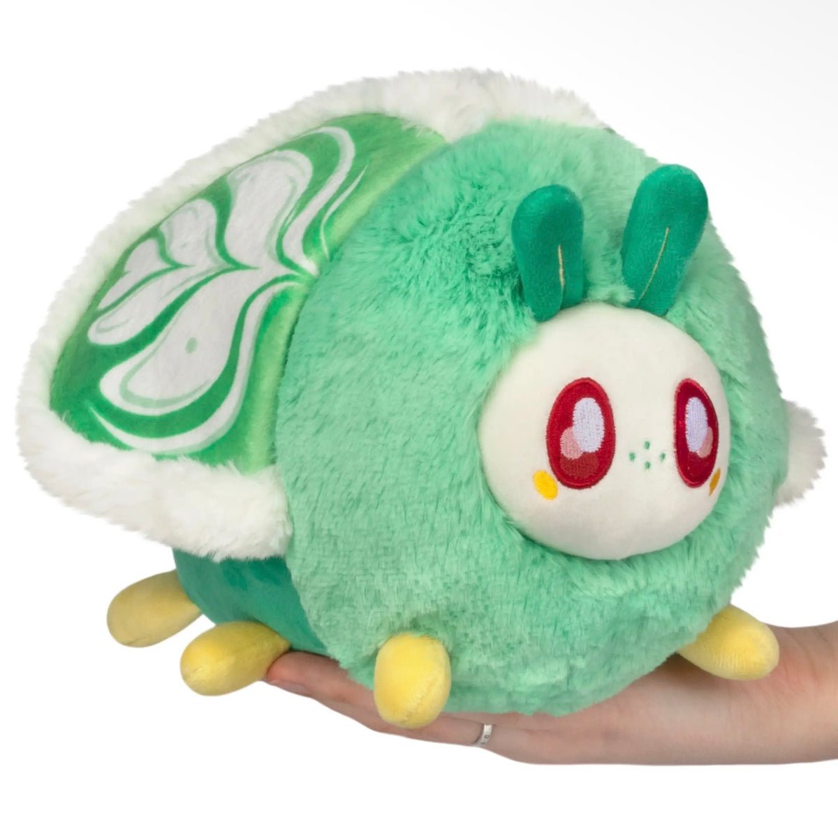 Squishable Matcha Moth Mini Plush Soft Toy