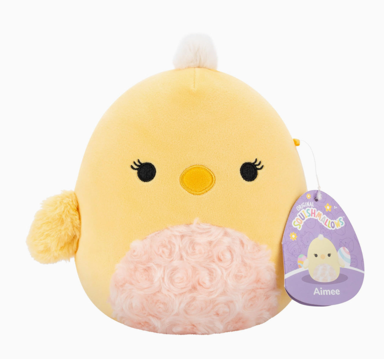 Squishmallows Aimee the Yellow Chick 7.5 Inch Easter Soft Toy