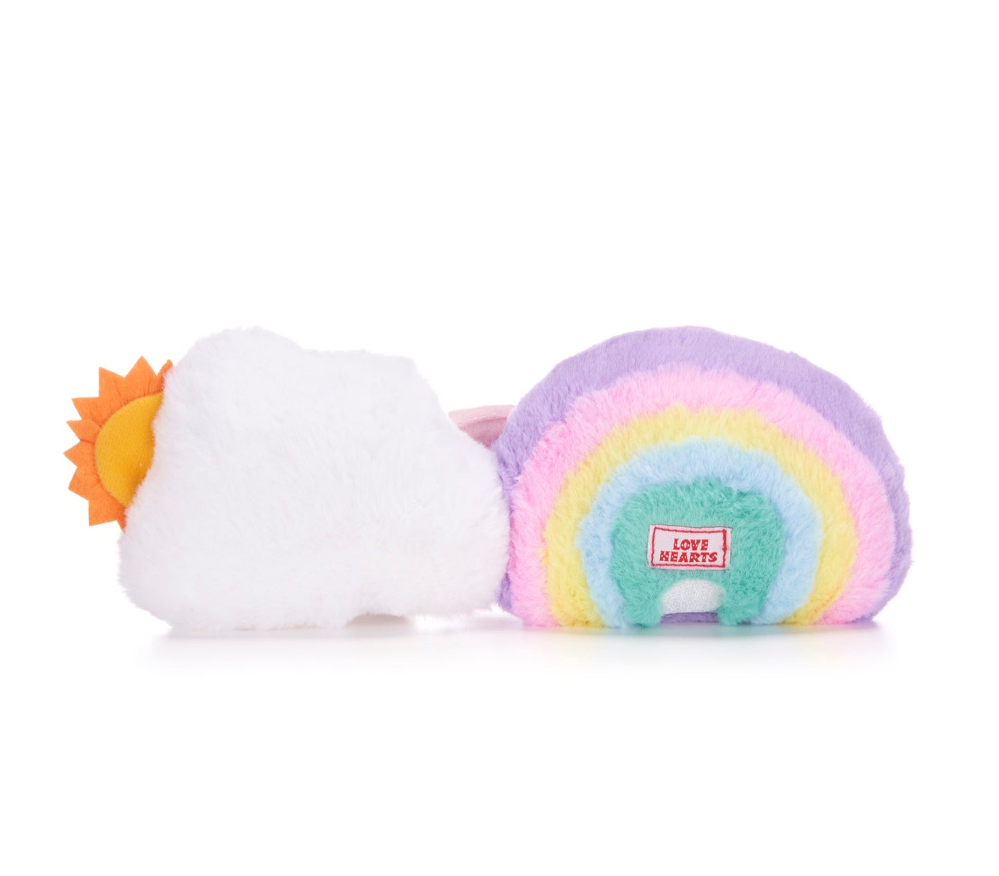 Swizzels Love Hearts Rainbow and Cloud Plush 5.5 Inch