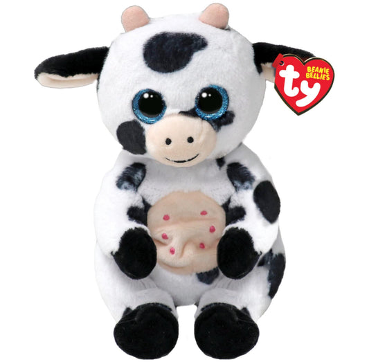 Ty Beanie Bellies Herdly the Cow 6 Inch Plush Soft Toy