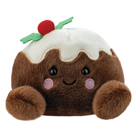 Palm Pals Carol Christmas Pudding Christmas Soft Toy 5 Inch
